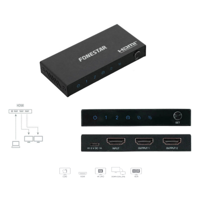 Разветвитель HDMI-сигнала FO-22S2ED