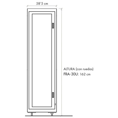 Напольный Rack-шкаф FRA-30U