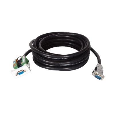 WP-51V-5 Коммутационная панель VGA с кабелем 5м